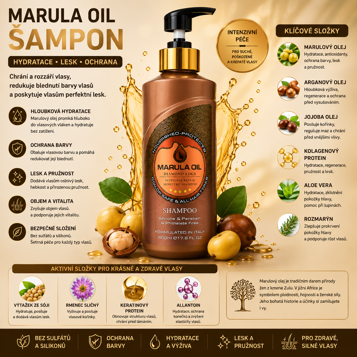 MARULA OIL ŠAMPON